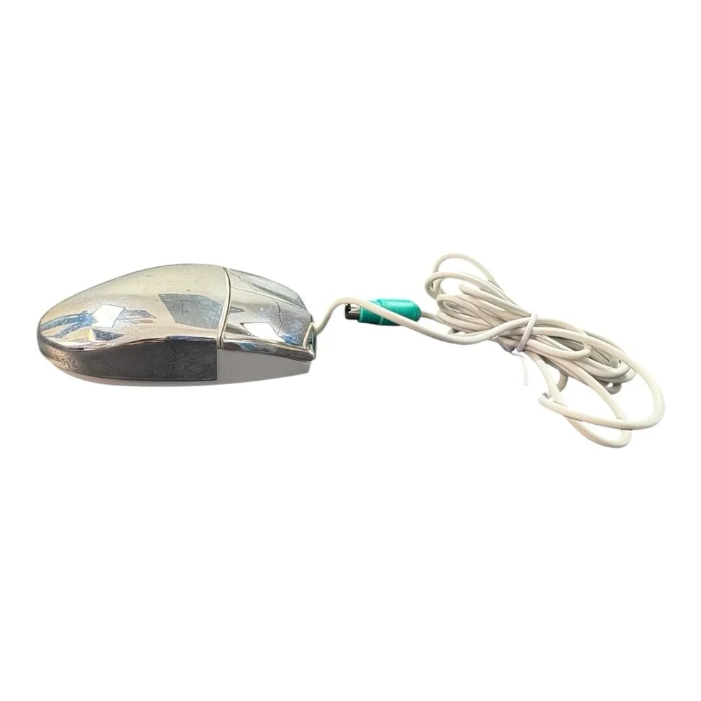 Wallace Silversmiths SILVER PLATED COMPUTER MOUSE‎ w/ Box & Mouse Pad Gift Set